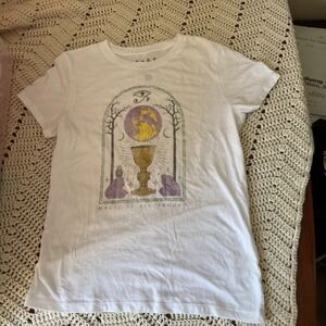 Free State Magic Is All Around Graphic Tee White XL Witchy Celestial T-Shirt
